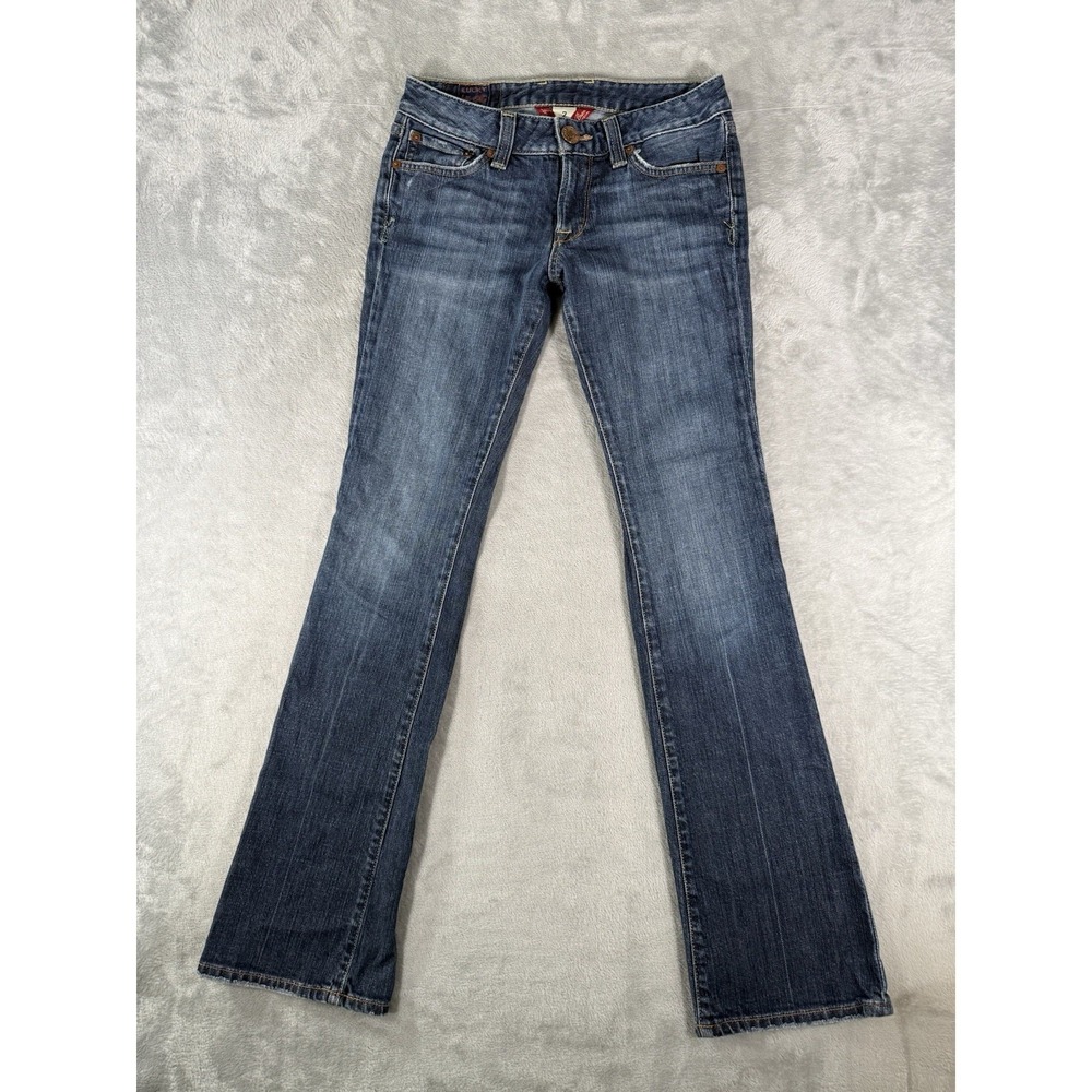 Lucky Brand Jeans Womens 2/26 26x31 Blue Denim Lola Bootcut